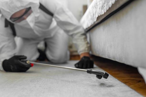 Professional Rodent Control technician working in Ossian, IN
